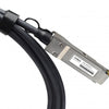 ATGBICS EX-QSFP-40GE-DAC-3M-C cavo InfiniBand e in fibra ottica QSFP+ Nero (Juniper compatible Direct Attach Copper Cable 40GBase-CU QSFP+ [Passive Twinax, 3m])