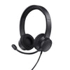 Trust ayda auricolare cablato a padiglione musica e chiamate usb tipo a nero - 25089