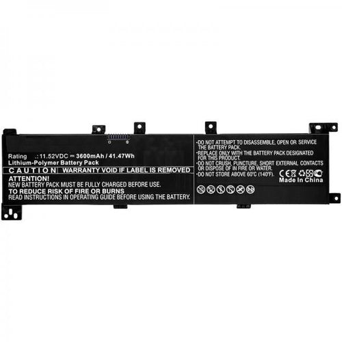 CoreParts MBXAS-BA0183 ricambio per laptop Batteria (Laptop Battery for Asus - 41.47Wh Li-ion 11.52V 3600mAh - 41WH Li-ion 11.52V 3.6Ah A705QA, F705MA-BX030T, F705MA-BX058T - Warranty: 12M)
