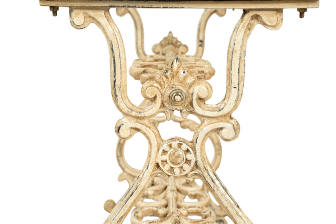 Biscottini Biscottini Base Tavolo Ghisa Anticata Robusta Stabile Supporto Piani 86x43x72