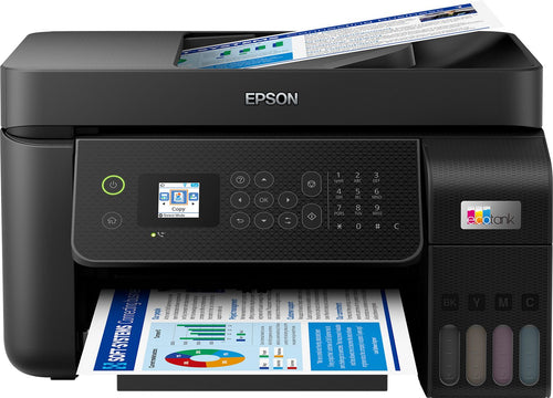 Epson ecotank et-4800 stampante multifunzione inkjet 4-in-1 a4, serbatoi ricaricabili alta capacità, 4 flaconi inclusi pari a 7500pag b/n 4500pag colore, wi-fi direct, usb - C11CJ65402