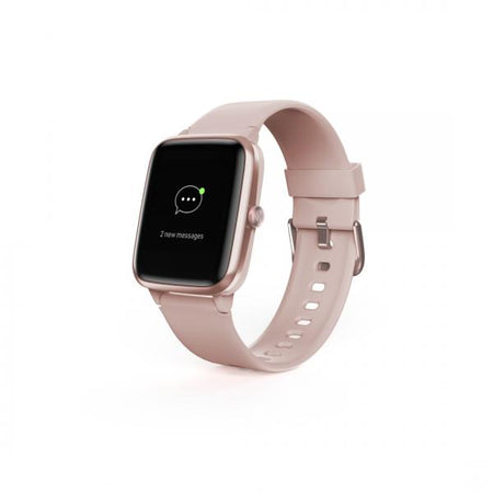 Hama Fit Watch 5910 LCD Braccialetto per rilevamento di attivit 3,3 cm [1.3] IP68 Rosa (Hama Fit Watch 5910 - Rotgold - intell)