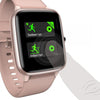 Hama Fit Watch 5910 LCD Braccialetto per rilevamento di attivit 3,3 cm [1.3] IP68 Rosa (Hama Fit Watch 5910 - Rotgold - intell)