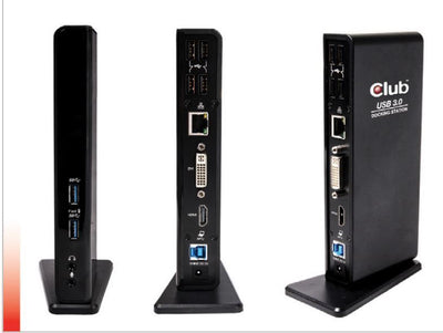 Club3d usb gen1 type a dual display docking station - CSV-3242HD