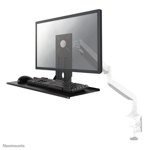 Neomounts keyb-v200black portatastiera e portamouse installazione vesa - larg. 65 cm
