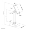 Neomounts ds15-540bl1 supporto per tablet 4.7-12.9\ - universale