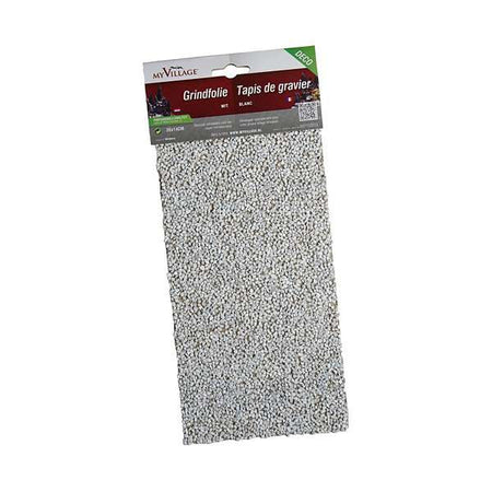 Ghiaia in fogli per villaggio di Natale e presepe, da 30 x 14 cm