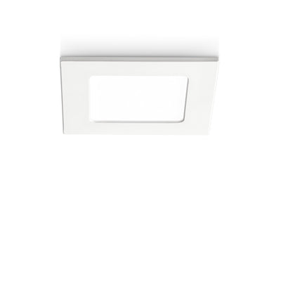 Faretto incasso Gea Led MAIA Q GFA753N 6W LED quadrato termoplastico lampada soffitto cartongesso interno