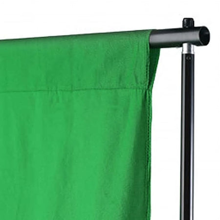 Fondale in Cotone Verde senza Supporto 600x300 cm per Croma Key