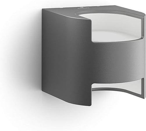 PHILIPS - GRASS LAMPADA DA PARETE ANTRACITE 4,5W