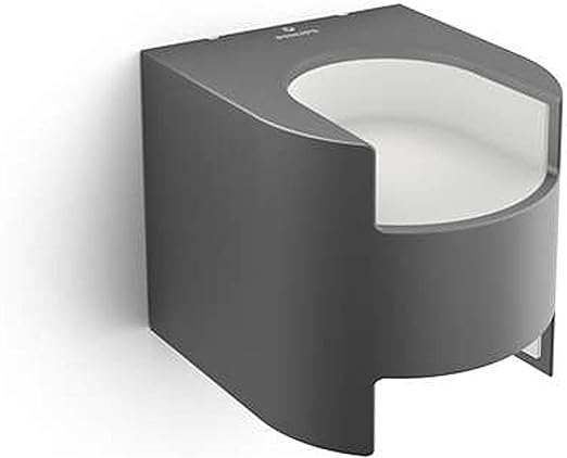 PHILIPS - GRASS LAMPADA DA PARETE ANTRACITE 4,5W