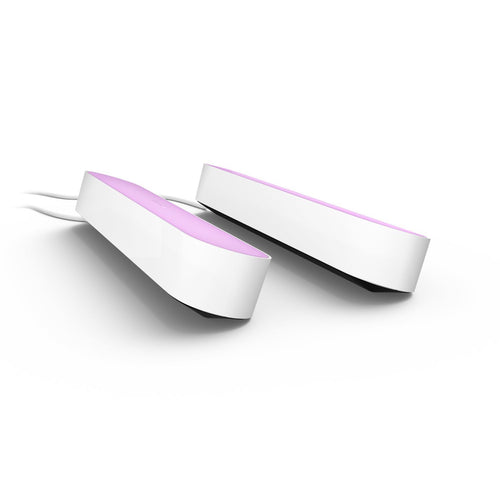 Philips hue white and color ambiance play kit base con alimentatore 2 pezzi bianco - 915005734601