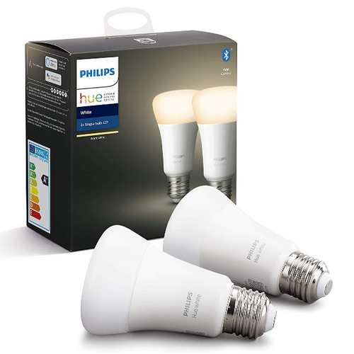 Philips hue white e27 - confezione da 2 - 929001821605