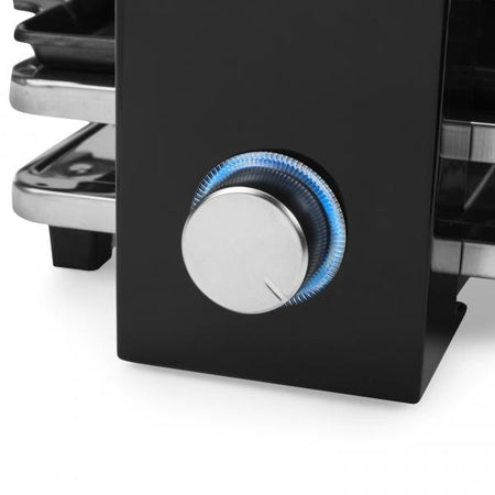Princess Bistecchiera Raclette Piano Black 4 Griglia 50x60cm 700w
