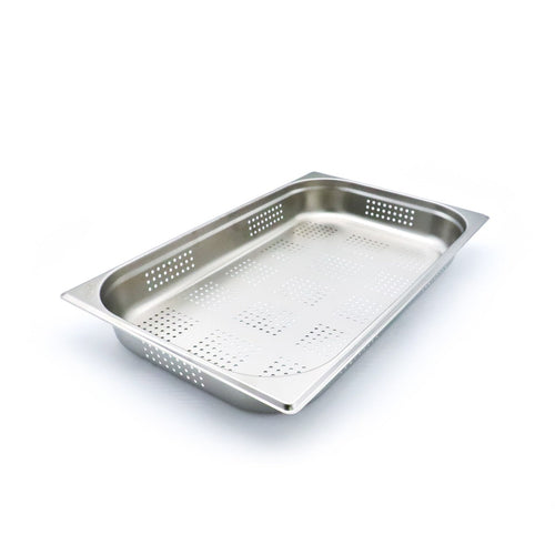 Contenitore Gastronorm - 1/1 GN - Profondità 6,5cm - Acciaio Inox - Forato