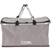 Borsa Frigo pieghevole con maniglie in alluminio da mare e campeggio 35 lt