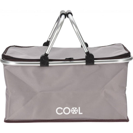 Borsa Frigo pieghevole con maniglie in alluminio da mare e campeggio 35 lt