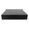 Intellinet 19quot; Cassetto portaoggetti, 2U, con serratura, profondità 466 mm, Nero - Cassetto portaoggetti rack - Nero, RAL 9005 - 2U - 48,3 cm (19)