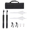Kit di Illuminazione da Studio con Treppiedi e Ombrelli