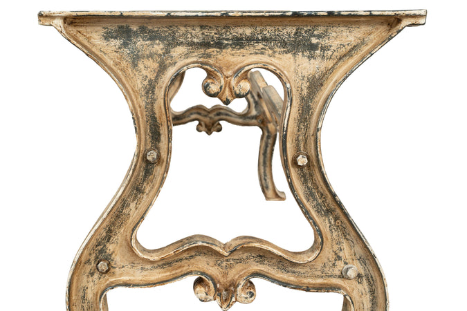 Biscottini Biscottini Base Tavolo Ghisa Anticata Lavorazione Artigianale 148x58x70 Stabile