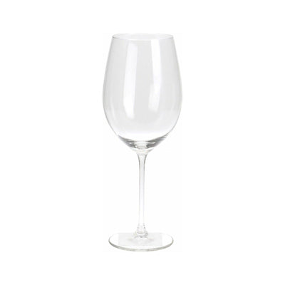 Calici decorativi in vetro trasparente per vino bianco 410 ml set da 4