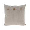 Cuscino Button con bottoni decorativi 45 x 45 cm