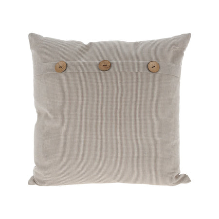 Cuscino "Button" con bottoni decorativi 45 x 45 cm