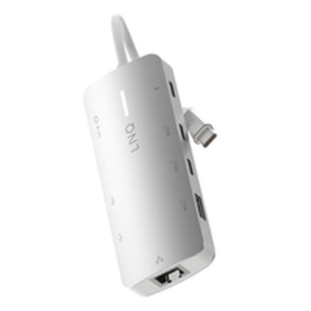 Hub USB Linq Byelements LQ49081PS Bianco Grigio