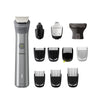 Philips multigroom series 5000 rasoio rifinitore all-in-one 12 in 1 con 12 accessori per viso, testa e corpo mg5940/15