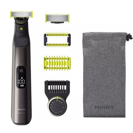 Philips oneblade pro 360 oneblade pro360 face & body rasoio, regolabarba e rifinitore con pettine di precisione regolabile 14 lunghezze qp6551/15 - PHIQP6551/15