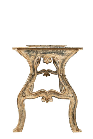 Biscottini Biscottini Base Tavolo Ghisa Anticata Lavorazione Artigianale 148x58x70 Stabile