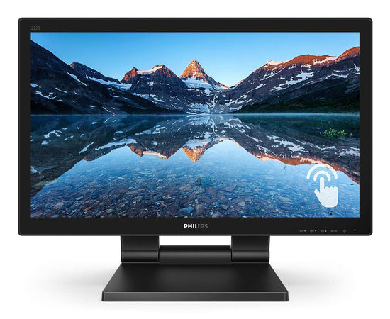 Philips b line 222b9ta/00 led display 54,6 cm (21.5\") 1920 x 1080 pixel full hd lcd touch screen da tavolo nero