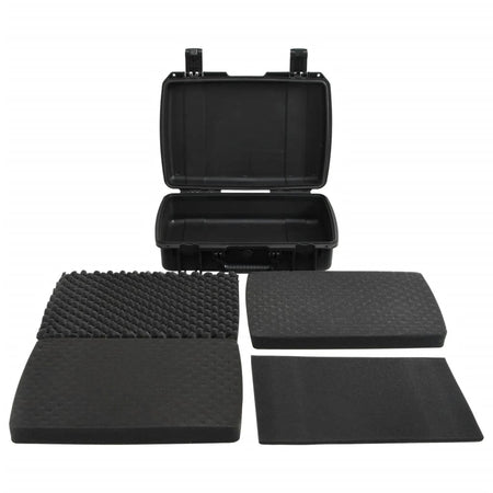 Valigetta da Volo Portatile Nera 50,5x37x14,5 cm in PP