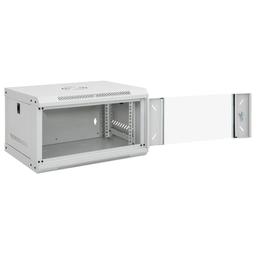 Armadietto di Rete a Parete 6U da 19 IP20 53x40x30 cm