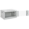 Armadietto di Rete a Parete 6U da 19 IP20 53x40x30 cm