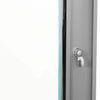 Armadietto Di Rete Grigio 53 X 45 X 21 Cm Acciaio