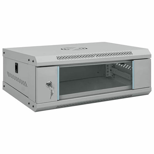 Armadietto Di Rete Grigio 53 X 45 X 21 Cm Acciaio