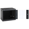 Armadietto Di Rete Nero 53 X 45 X 45 Cm Acciaio