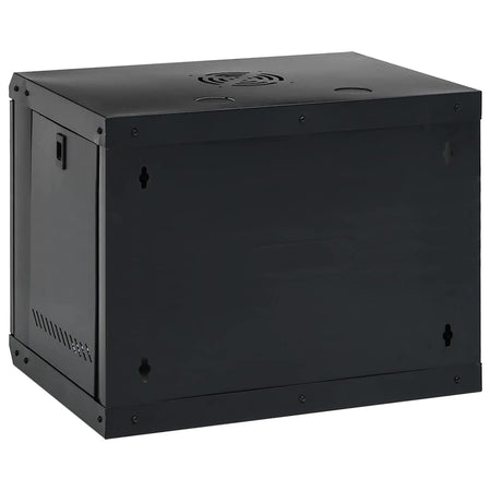 Armadietto Di Rete Nero 53 X 45 X 45 Cm Acciaio