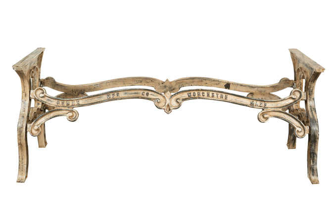 Biscottini Biscottini Base Tavolo Ghisa Anticata Stabile Robusta 183x58x71 Artigianale