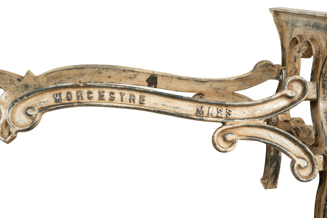 Biscottini Biscottini Base Tavolo Ghisa Anticata Stabile Robusta 183x58x71 Artigianale