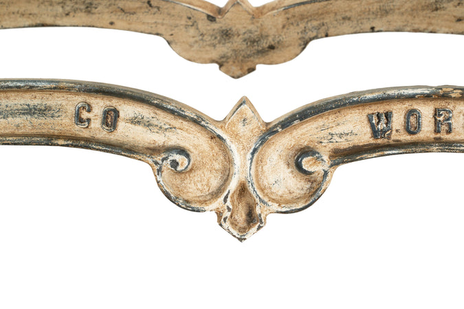 Biscottini Biscottini Base Tavolo Ghisa Anticata Stabile Robusta 183x58x71 Artigianale