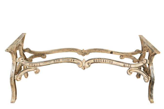 Biscottini Biscottini Base Tavolo Ghisa Anticata Stabile Robusta 183x58x71 Artigianale