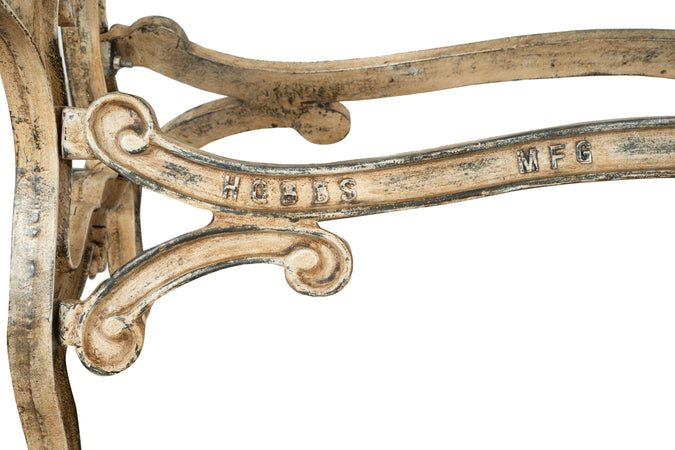 Biscottini Biscottini Base Tavolo Ghisa Anticata Stabile Robusta 183x58x71 Artigianale