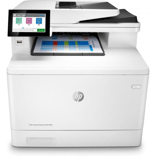 HP MULTIF. LASER A4 COLORE, LASERJET M480F, 27PPM, FRONTE/RETRO, USB/LAN 4 IN 1