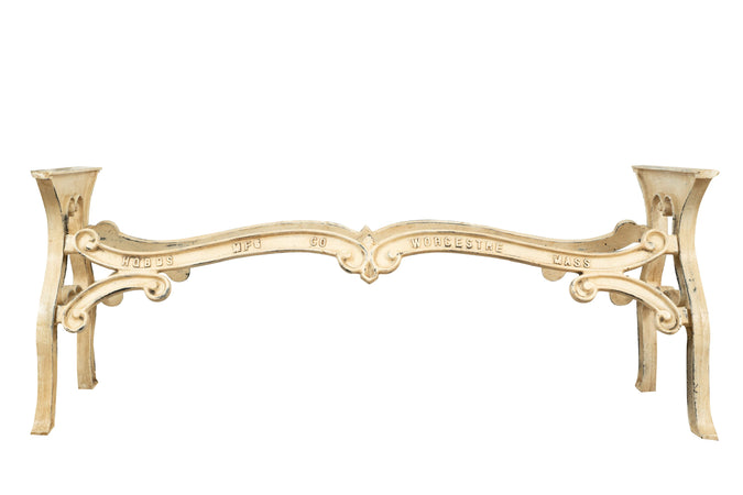 Biscottini Biscottini Base Tavolo Ghisa Finitura Anticata Robusta Stabile Design Antico