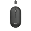 MOUSE PUCK WIRELESS BLUETOOTH BLACK