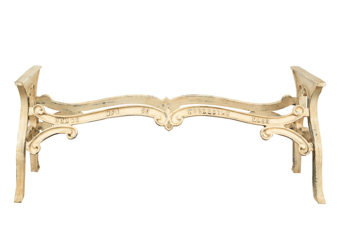 Biscottini Biscottini Base Tavolo Ghisa Finitura Anticata Robusta Stabile Design Antico