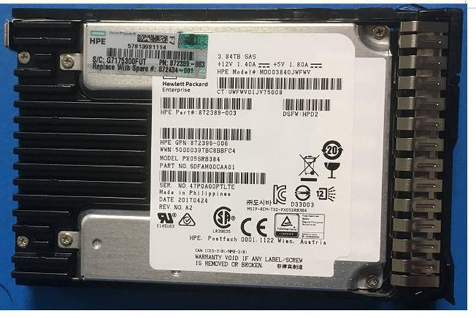 SSD 3.84TB 12G SFF SAS RI SC