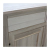 MOBILI 2G - Credenza 4 porte 4 cassetti Legno grezzo 198x50x107 (1620)
